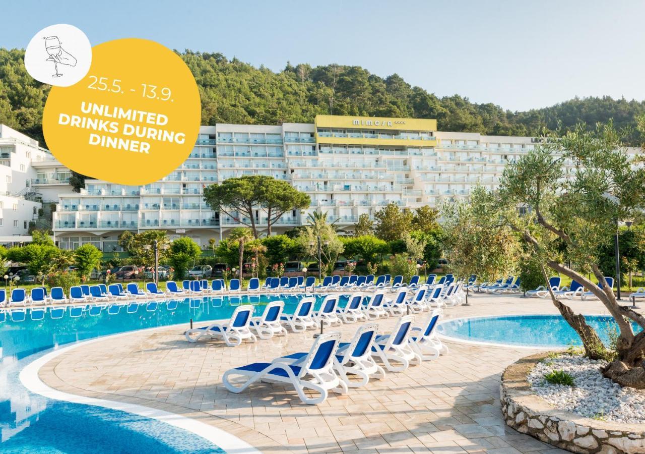 Hotel Mimosa Lido Palace - Maslinica Hotels & Resorts Rabac Eksteriør billede